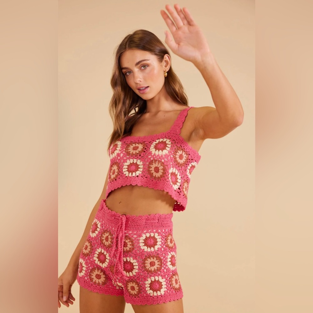 NWT Mink Pink Crop Top